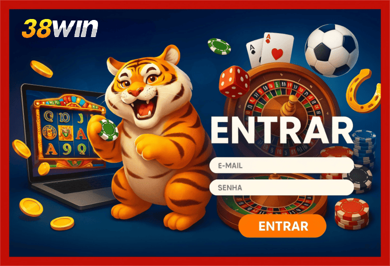 Criar uma nova Conta no plataforma 38WIN